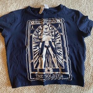 Star Wars Captain Rex crop shirt from Imperial Merch Co.